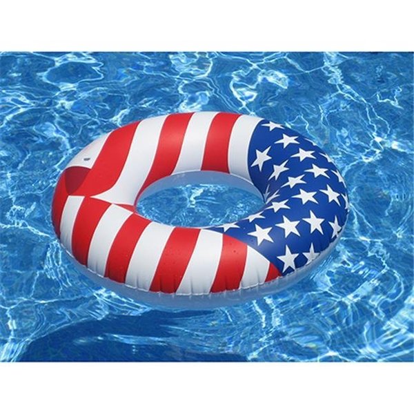 Olympian Athlete 90196 Swimline 36 In. Americana Graphic Print Ring OL53348